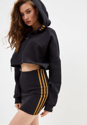 Платье adidas Originals. Цвет: черный