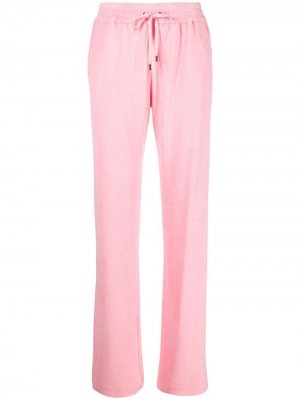 Махровые брюки с кулиской TOM FORD. Цвет: розовый