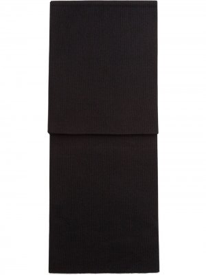 Трикотажный шарф Dolce & Gabbana. Цвет: черный