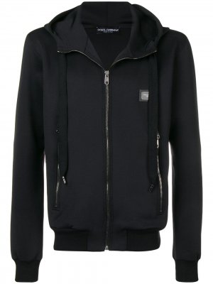 Классическая спортивная куртка Dolce & Gabbana. Цвет: черный