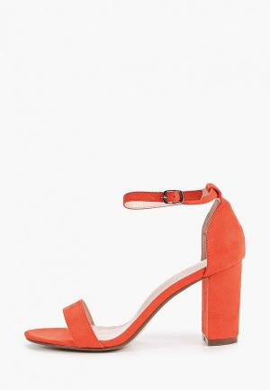 Босоножки Ideal Shoes. Цвет: оранжевый