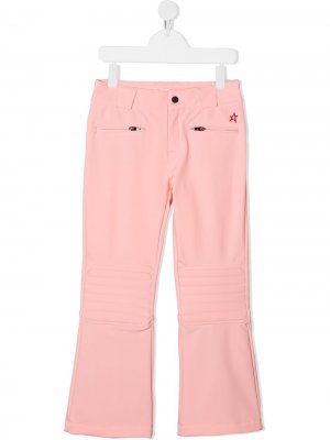 Расклешенные лыжные брюки Perfect Moment Kids. Цвет: розовый