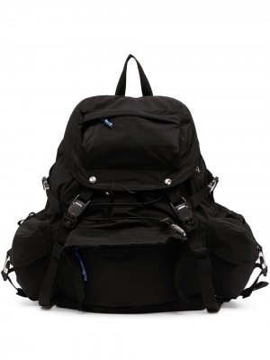 Рюкзак в стиле милитари Ader Error. Цвет: черный