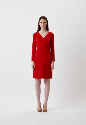 Платье Lauren Ralph. Цвет: красный
