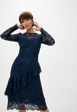 Платье Dolce&Gabbana. Цвет: синий