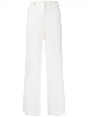 Расклешенные брюки с завышенной талией Alberto Biani. Цвет: белый