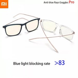 Очки  Mijia с защитой от синих лучей Pro для мужчин и женщин Сверхлегкие УФ-лучей игр, компьютера, телефона, защита глаз Xiaomi