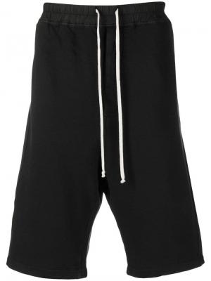 Спортивные шорты с талией на шнурке Rick Owens DRKSHDW. Цвет: черный