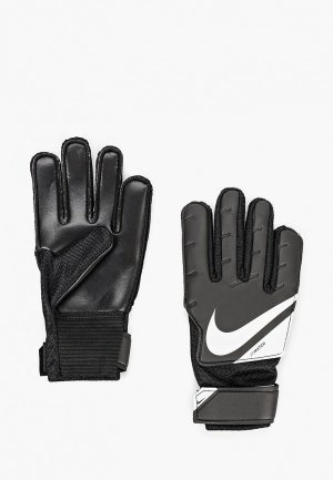 Перчатки вратарские Nike. Цвет: черный