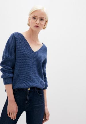 Пуловер Trussardi Jeans. Цвет: синий