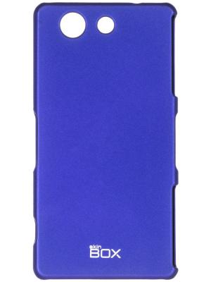 Накладка для Sony Xperia Z3 compact skinBOX. Цвет: синий