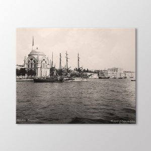 Мечеть и дворец Долмабахче, 1890 г. Живопись Arty